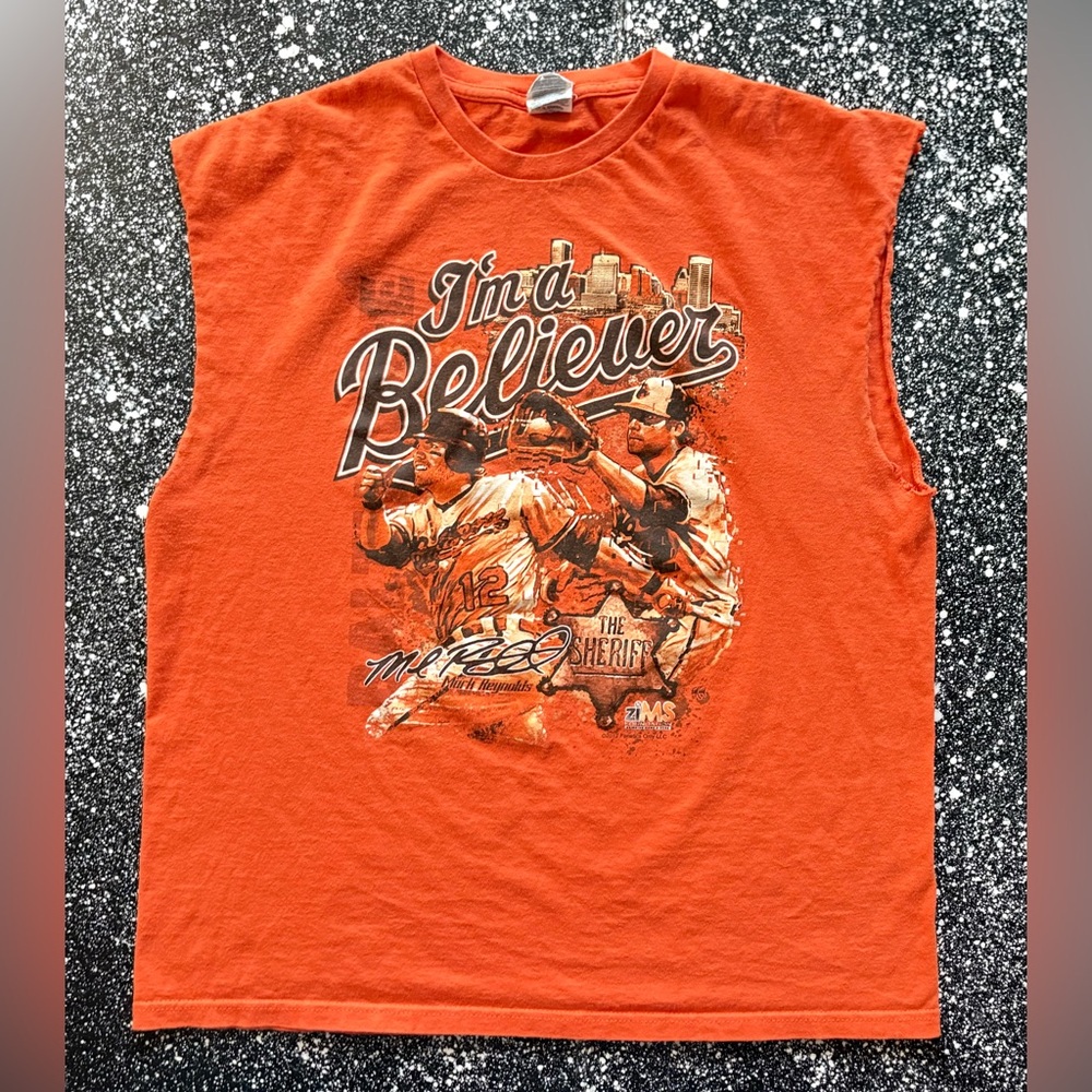Baltimore Orioles MLB Mark Reynolds ‘I’m A Believer’ T-Shirt XL